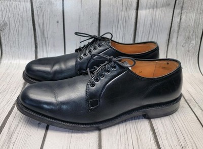 Alden 00069 Black Calfskin Plain Toe Blucher