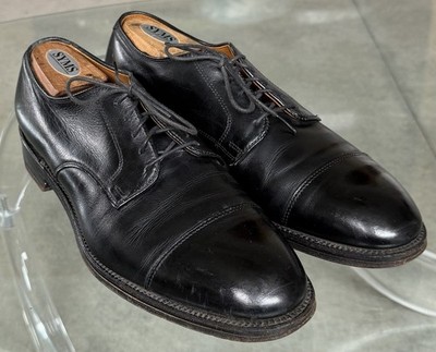Alden 00052 Black Calfskin Straight Tip Blucher