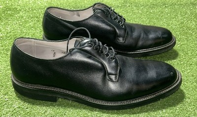Alden 945 Black Alpine Grain Plain Toe Blucher