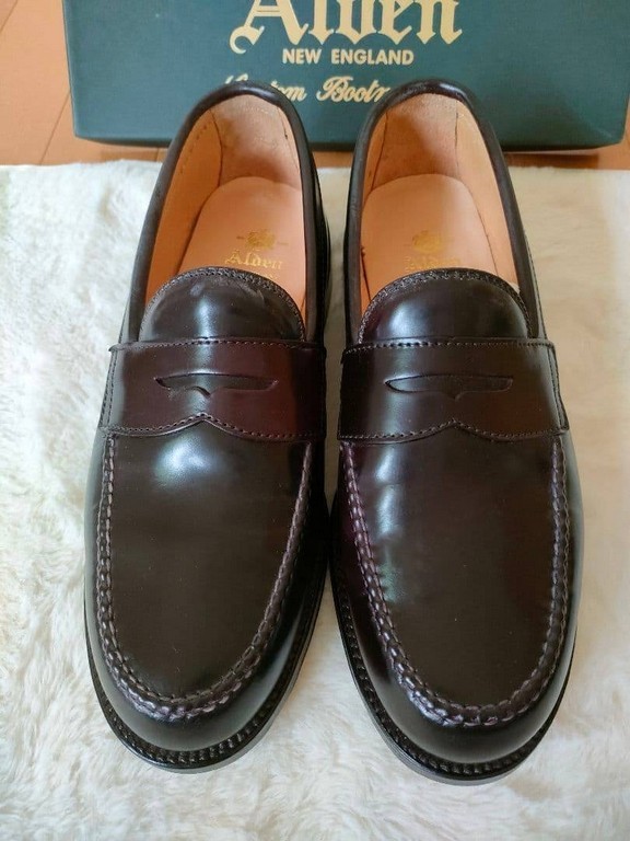 Alden 99162 Color 8 Shell Cordovan LHS / Penny Loafer | Alden