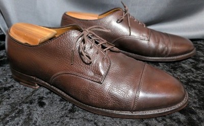 Alden 9572F Dark Brown Calfskin Straight Tip Blucher