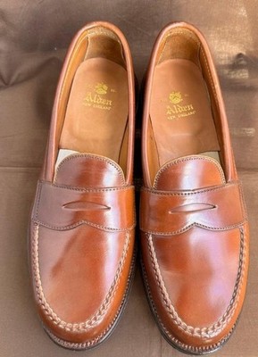 Alden 6746 Whiskey Shell Cordovan LHS / Penny Loafer