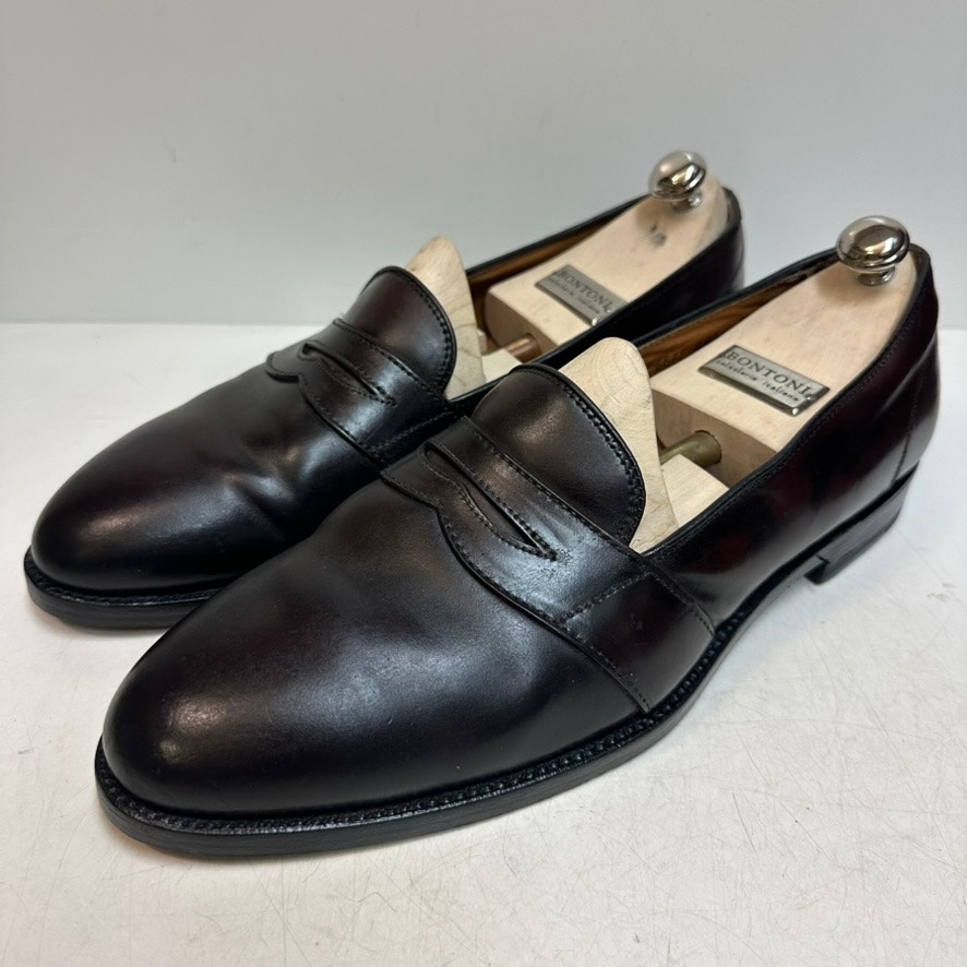 Alden 0329 Color 8 Shell Cordovan Full Strap Loafer
