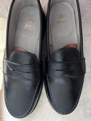 Alden 981 Black Calfskin LHS / Penny Loafer