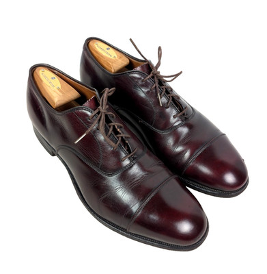 Alden 923 Brown Calfskin Straight Tip Bal