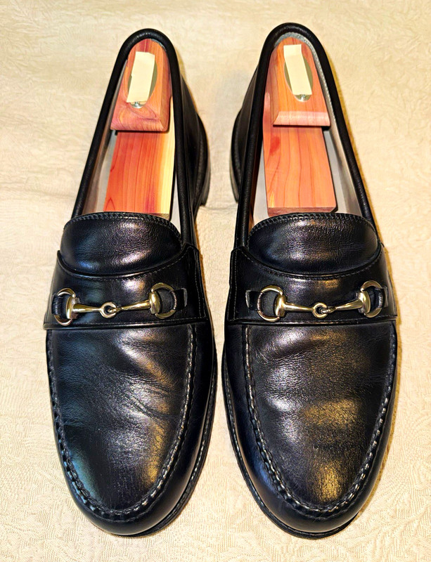 靴 Alden 5727F Black Horse Bit Loafer Alden 5727F Black Calfskin Horse Bit Loafer | Alden Model Project