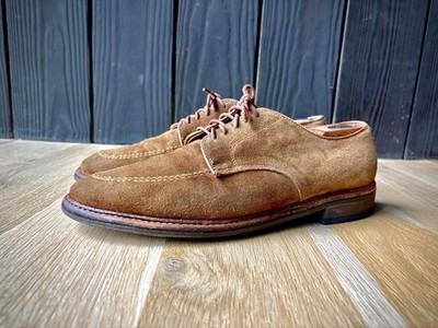 Alden 702L Snuff Suede Mocc Toe Blucher
