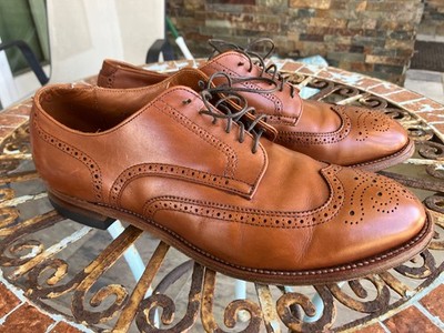 Alden 54220 Tan Calfskin Short Wing Tip Blucher