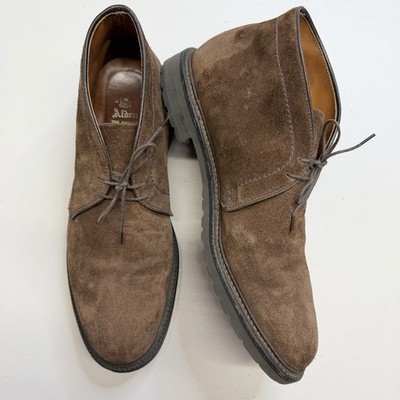 Alden 1273S Dark Brown Suede Chukka