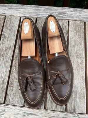 Alden D6111F Dark Brown Lady Calf Tassel Loafer