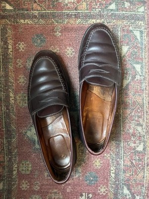 Alden 984 Burgundy Calfskin LHS / Penny Loafer