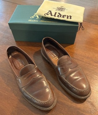 Alden 67540 Ravello Shell Cordovan LHS / Penny Loafer