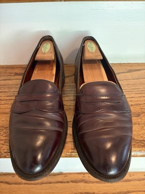 Alden 03290 Color 8 Shell Cordovan Full Strap Loafer