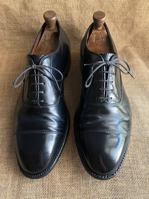 Alden 9071 Black Shell Cordovan Straight Tip Bal