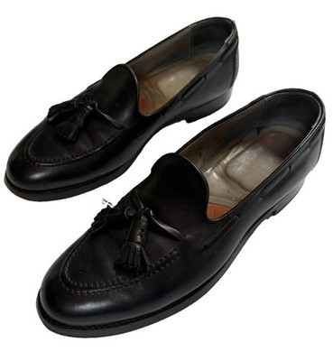 Alden 3695F Black Calfskin Tassel Loafer
