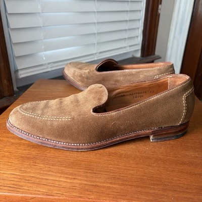 Alden D2101 Snuff Suede Slip-On Loafer