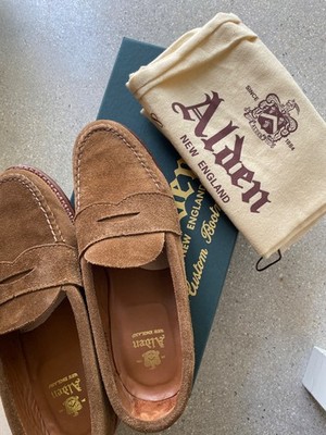 Alden 6243F Snuff Suede LHS / Penny Loafer