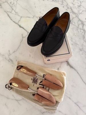 Alden H404 Black Aniline LHS / Penny Loafer