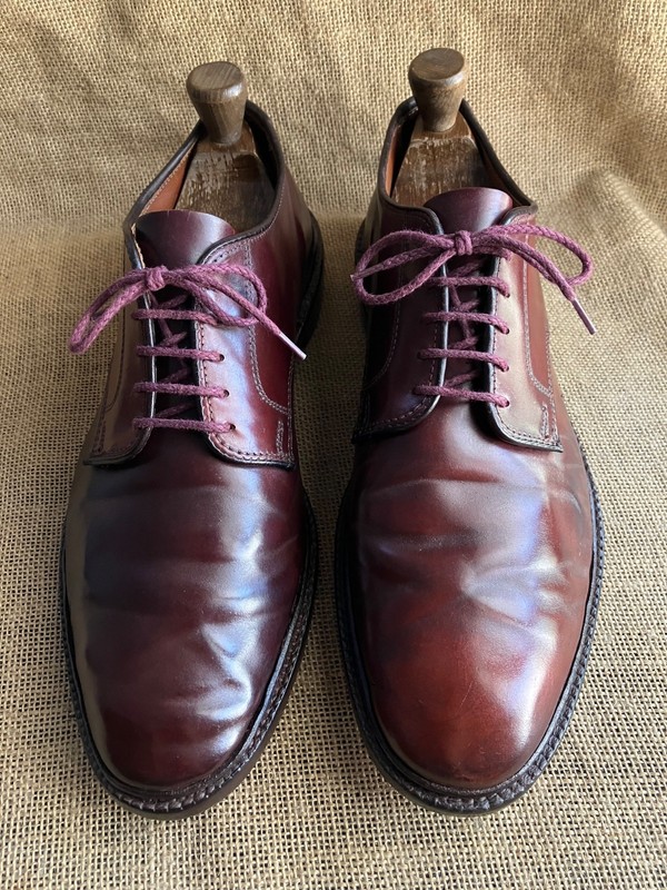Alden 2938F Color 8 Shell Cordovan Plain Toe Dover | Alden Model