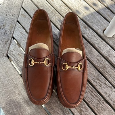 Alden H466 Dark Brown Calfskin Horse Bit Loafer