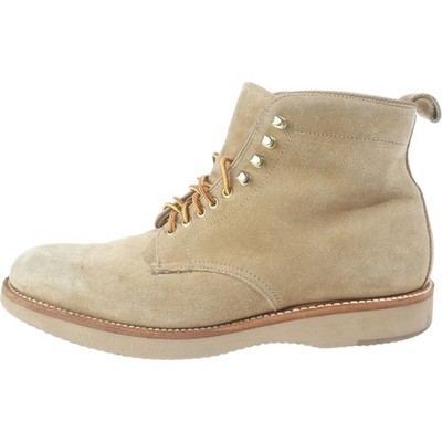 Alden 45160H Tan Suede Plain Toe Boot