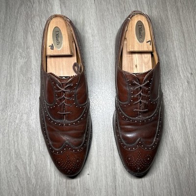Alden 927 Brown Calfskin Wing Tip Bal