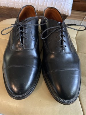 Alden 9071 Black Shell Cordovan Straight Tip Bal