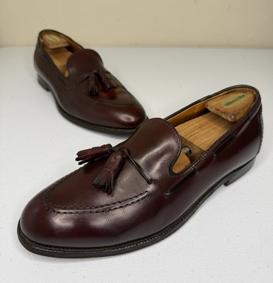 Alden 06598 Burgundy Calfskin Tassel Loafer