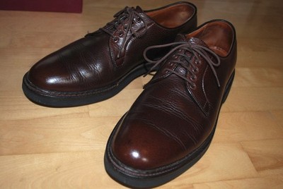 Alden 9430S Brown Bison Plain Toe Blucher