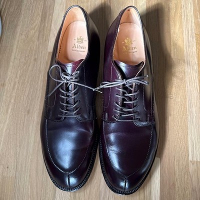 Alden 54321 Color 8 Shell Cordovan V-Tip Blucher