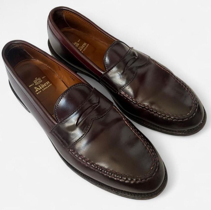 Alden 986 Color 8 Shell Cordovan LHS / Penny Loafer | Alden Model