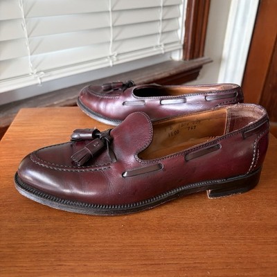 Alden 769 Burgundy Calfskin Tassel Loafer