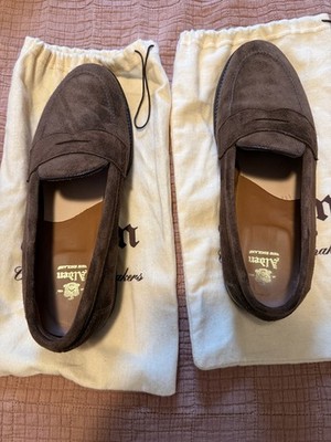 Alden 9697F Humus Suede LHS / Penny Loafer