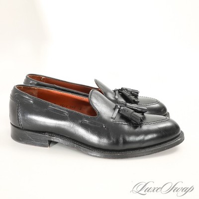 Alden 01925 Black Calfskin Tassel Loafer