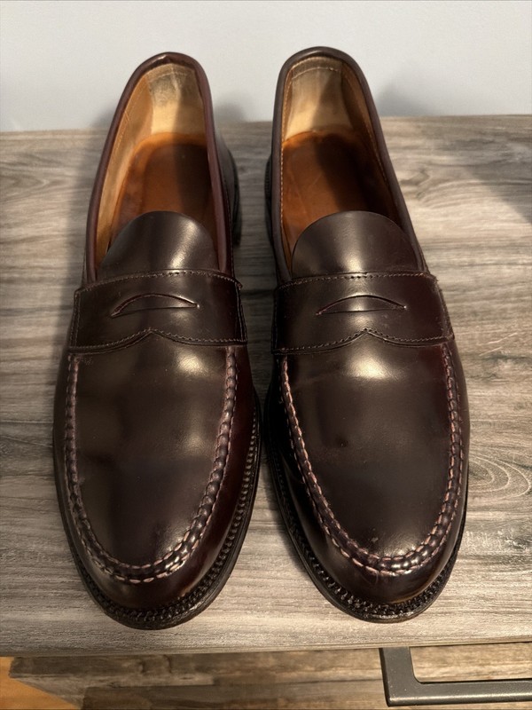Alden 34379 Color 8 Shell Cordovan LHS / Penny Loafer | Alden