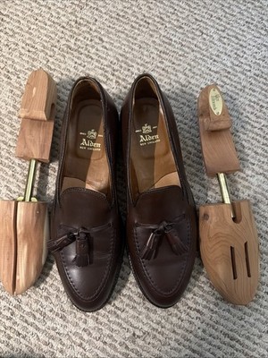 Alden 561 Dark Brown Calfskin Tassel Loafer