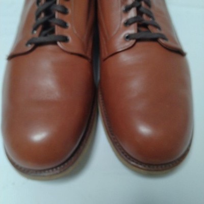 Alden 306 Brown Calfskin Plain Toe Boot