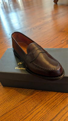 Alden 984 Burgundy Calfskin LHS / Penny Loafer