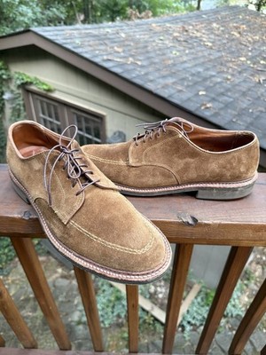 Alden 702L Snuff Suede Mocc Toe Blucher