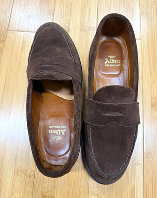 Alden 6243F Snuff Suede LHS / Penny Loafer