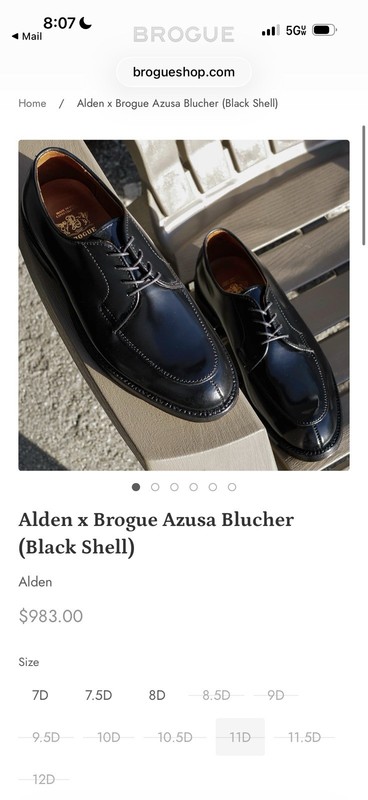 Alden D1619