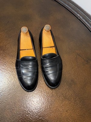 Alden 06606 Black Shell Cordovan Full Strap Loafer