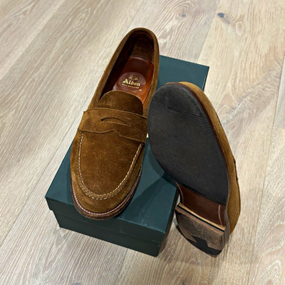 Alden 6243F Snuff Suede LHS / Penny Loafer