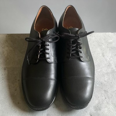 Alden 353 Black Calfskin Straight Tip Blucher
