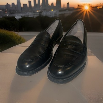 Alden 9695F Black Calfskin LHS / Penny Loafer