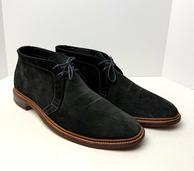 Alden 1497 Black Suede Chukka