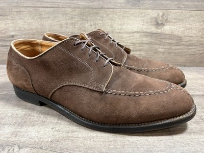 Alden 963 Mocha Kid Suede Norwegian Front Blucher