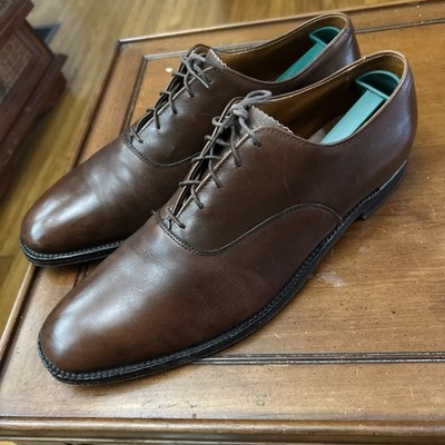 Alden 936 Dark Brown Calfskin Plain Toe Bal