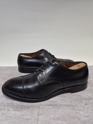 Alden 00052 Black Calfskin Straight Tip Blucher