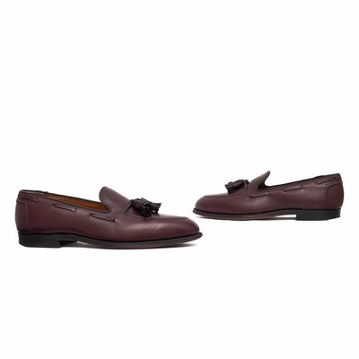 Alden 769 Burgundy Calfskin Tassel Loafer